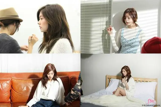 韓国女優チョン・ソミンの画報撮影の様子が公開された。（提供:news1）