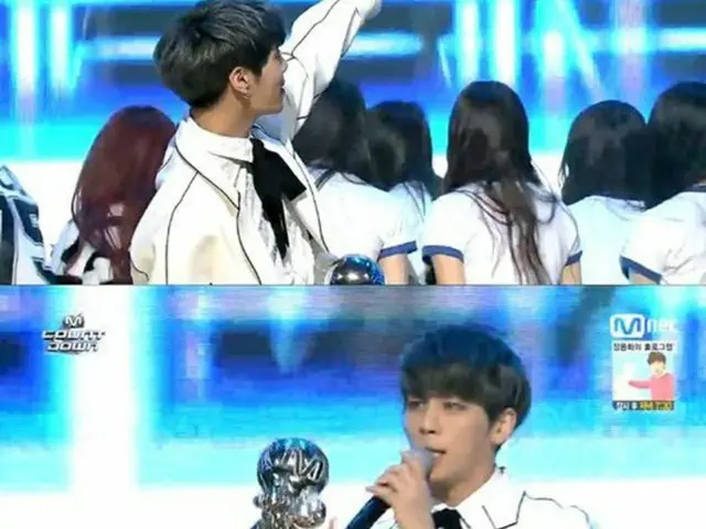 人気グループ「SHINee」メンバーのジョンヒョンが、ソロ曲で「Mcountdown」でも1位となり、すでに4個目のトロフィーを獲得するという実力を見せた。（提供:OSEN）