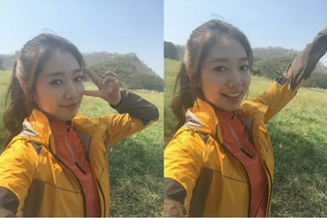 韓国女優パク・シネがタイでの近況を公開した。（提供:OSEN）