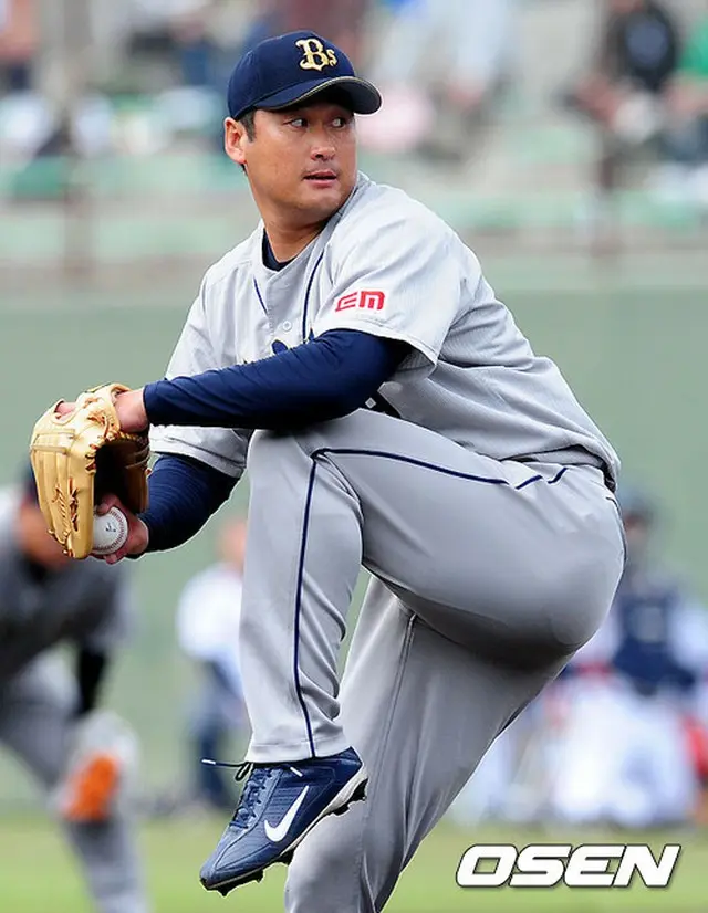 米メジャーリーグ通算16勝投手のペク・チャスン（白嗟承 / 34）が、日本プロ野球の北海道日本ハムファイターズの入団テストを受ける。（提供:OSEN）