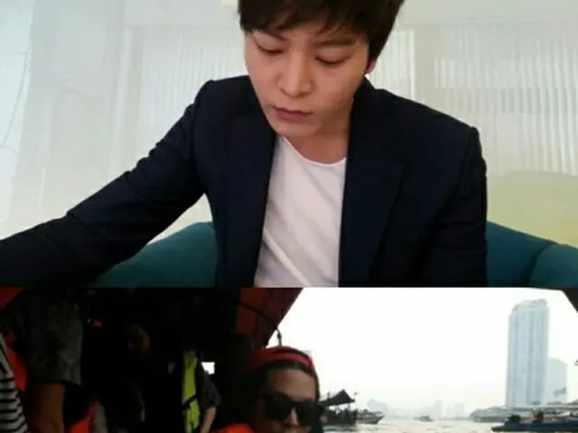 韓国俳優チュウォン(27)がタイで撮った写真を公開した。(提供:OSEN)