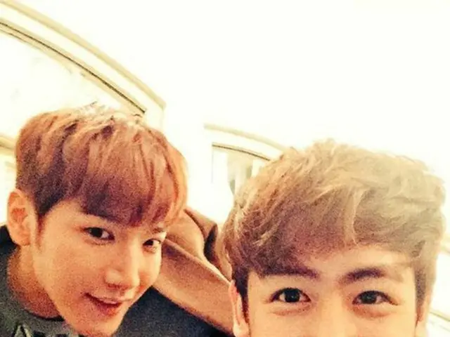 「2PM」ニックンのTwitterより（提供:OSEN）