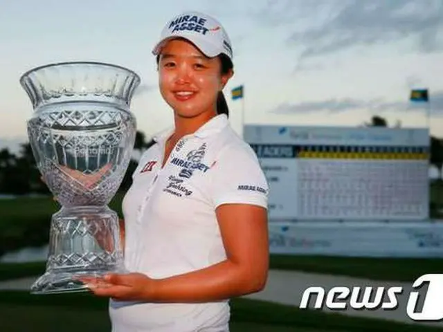 米国女子プロゴルフ（LPGA）ツアー2つ目の大会で初優勝を飾った「逆転の女王」キム・セヨンの世界ランキングも大きく上昇した。（提供:news1）