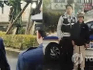 １０年前の警官にお礼を　日本人男性が来韓「息子も警察官に」