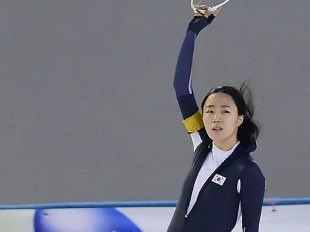 世界距離別スピードスケート選手権女子500メートル3連覇を狙った“氷上の女帝”李相花（イ・サンファ）が5位で大会を終えた。（提供:OSEN）