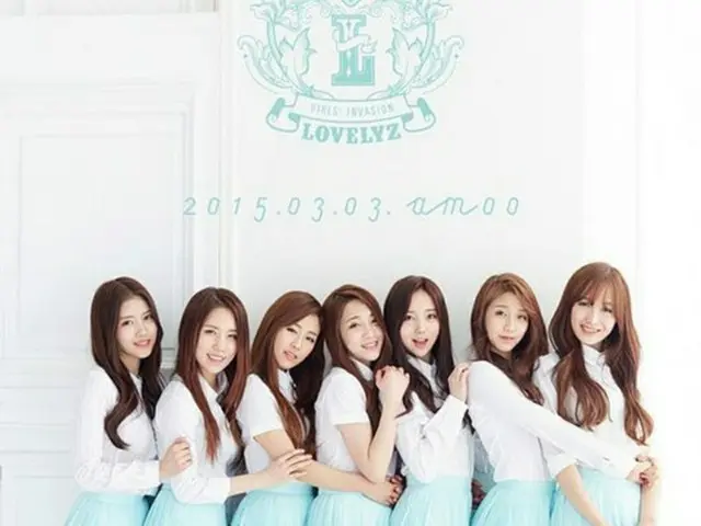 韓国ガールズグループ「LOVELYZ」が来月3日のカムバック日と共にミントカラーの団体ティーザー写真を公開した。（提供:OSNN）