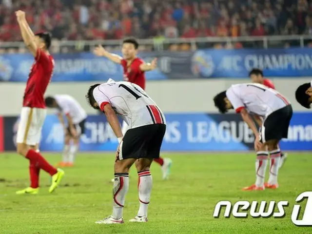 2015アジアサッカー連盟チャンピオンズリーグ（ACL）組別予選1回戦で、日中韓3か国のクラブチームには、悲喜が交錯した。