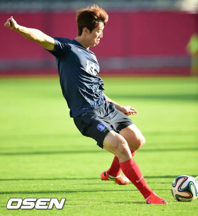 韓国サッカー代表キム・ボギョン（25、ウィガン・アスレティックFC ）が最優秀選手（MOM＝マン・オブ・ザ・マッチ）に選ばれた。（提供:OSEN）