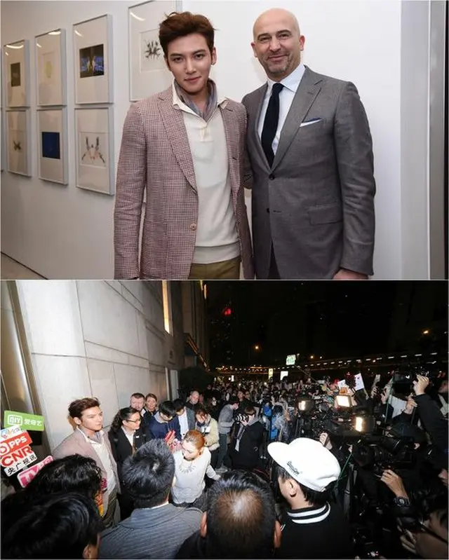 俳優チ・チャンウクが香港一帯をマヒさせた。（提供:OSEN）