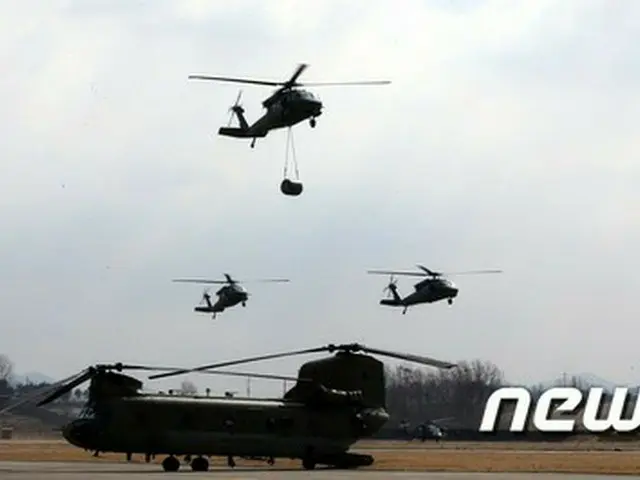 韓米合同軍事演習である「キー・リゾルブ（KR）」訓練が13日に終了する。（提供:news1）