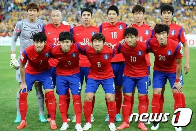 FIFA（国際サッカー連盟）が発表した3月のランキングで、韓国は56位となり、2月のランキングより2つ順位を落とした。（提供:news1）