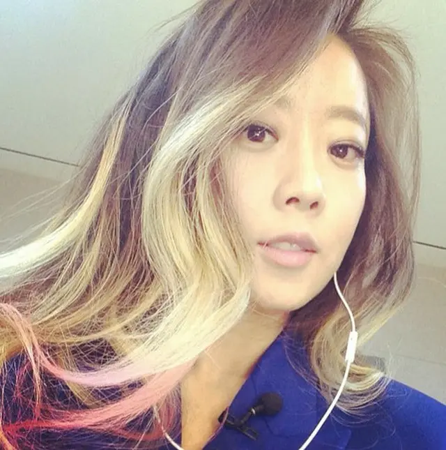 韓国歌手ヤンパ（35）が美貌を披露し、話題だ。（提供:OSEN）