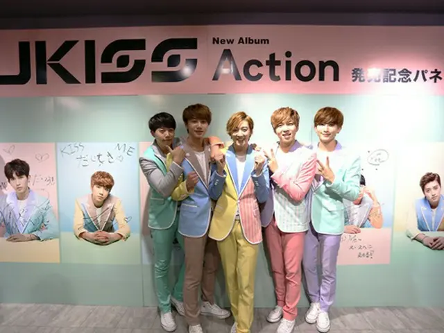 2015年3月18日に発売した日本で4枚目のアルバム「Action」が遂に「U-KISS」メンバー念願のデイリー1位を獲得した。