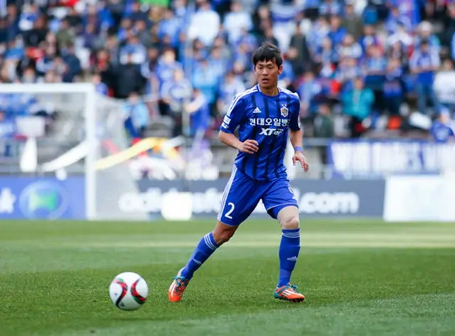韓国のサッカー選手チョン・ドンホ（25、蔚山現代）が負傷したチャン・ヒョンス（24、広州R＆F）に代わり、ウリ・シュティーリケ号に合流する。（提供:OSEN）
