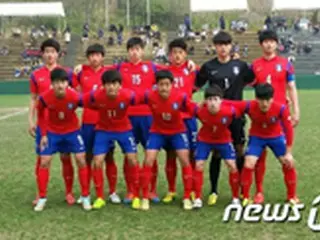 サッカーU-17韓国代表、日本を下しサニックス杯優勝
