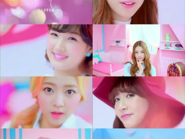 韓国ガールズグループ「LABOUM」のニューアルバムミュージックビデオ（MV）ティーザー映像が公開された。（提供:OSEN）