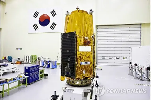 多目的実用衛星「アリラン３Ａ号」（韓国航空宇宙研究院提供）＝（聯合ニュース）