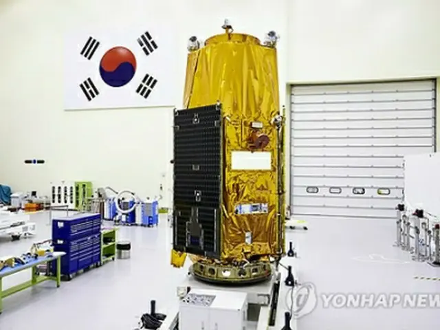多目的実用衛星「アリラン３Ａ号」（韓国航空宇宙研究院提供）＝（聯合ニュース）