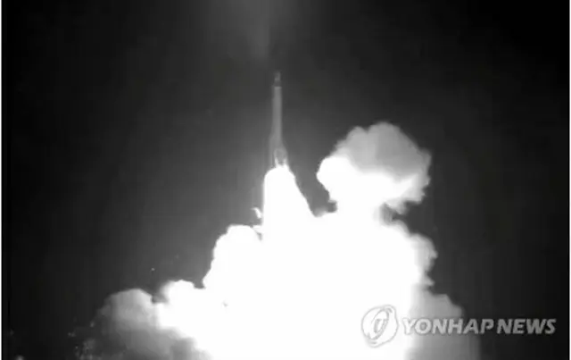 ロシアのヤースヌイ宇宙基地から打ち上げられた「アリラン３Ａ号」（提供写真）＝（聯合ニュース）