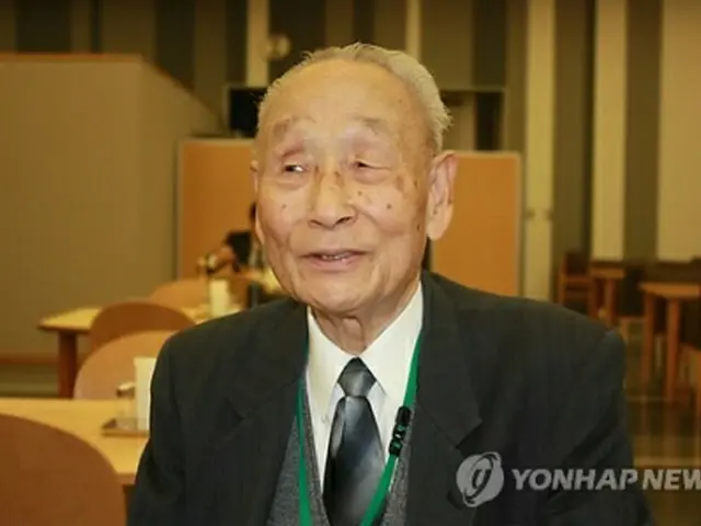 聯合ニュースのインタビューに答える同進会の李鶴来会長＝１日、東京（聯合ニュース）