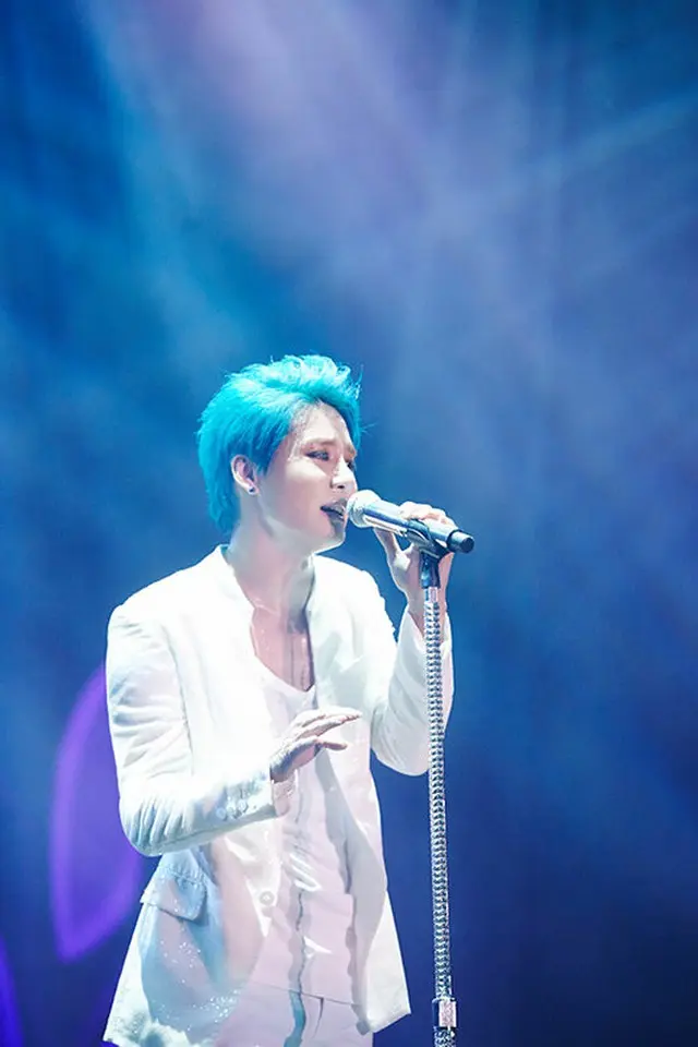 韓国の人気グループ「JYJ」のジュンス（28）が日本・福岡で成功裏にソロ公演を終えた。（提供:OSEN）