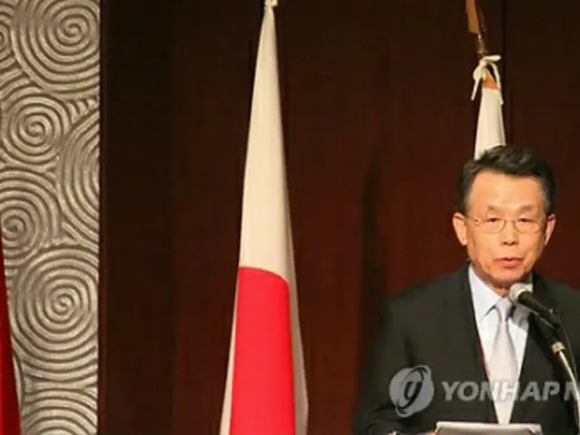 講演する韓元首相＝（聯合ニュース）