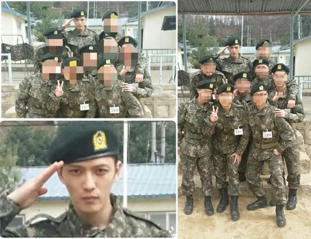 韓国の人気グループ「JYJ」キム・ジェジュン（29）の軍生活姿がとらえられた。（提供:OSEN）