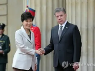 ＦＴＡの早期発効を　韓国がコロンビアと首脳会談
