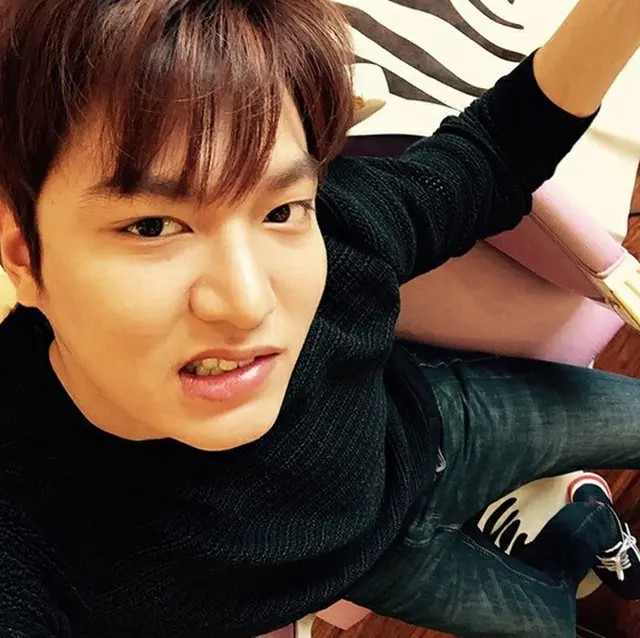 韓国俳優イ・ミンホがInstagram（インスタグラム）を開設した。（提供:OSEN）