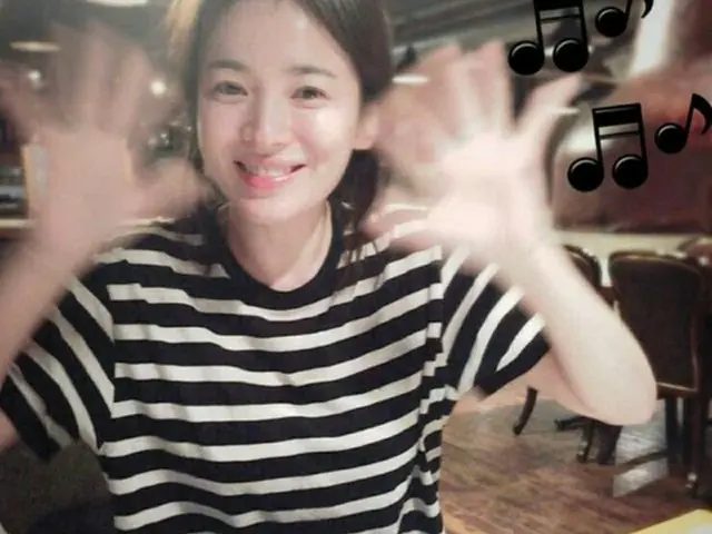 韓国女優ソン・ヘギョ（32）が年齢を忘れた美貌を披露した。（提供:news1）