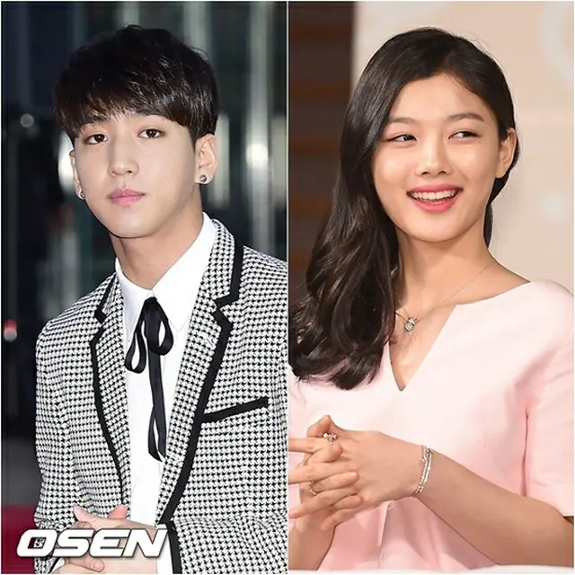 人気グループ「B1A4」メンバーのバロと女優キム・ユジョンが、一緒にサッカーを観戦する姿が放送で公開された。（提供:OSEN）