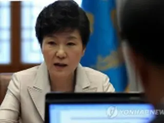 朴大統領　対日外交の方針維持へ＝高官の更迭論も退ける