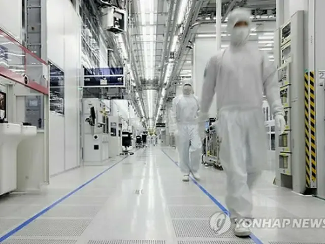 サムスン電子の半導体生産ライン（資料写真）＝（聯合ニュース）
