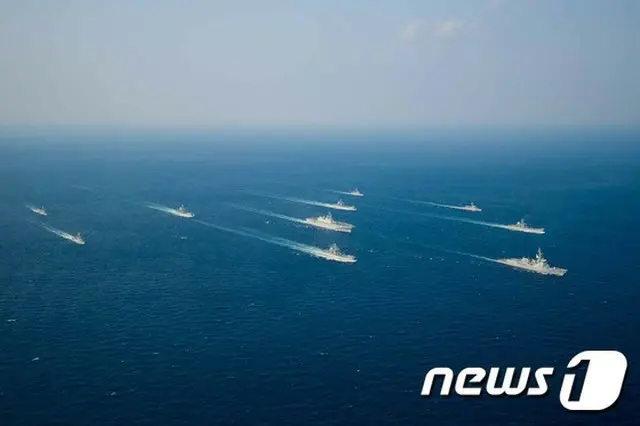 韓国海軍と空軍が、東海（日本海）で大規模な合同戦術訓練および戦闘弾実射撃訓練を19日に実施したと、海軍が明らかにした。