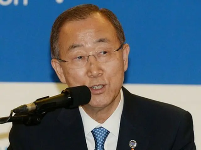 潘基文（パン・ギムン）国連事務総長が、次期大統領への適任度調査で支持率1位となった。（提供:news1）
