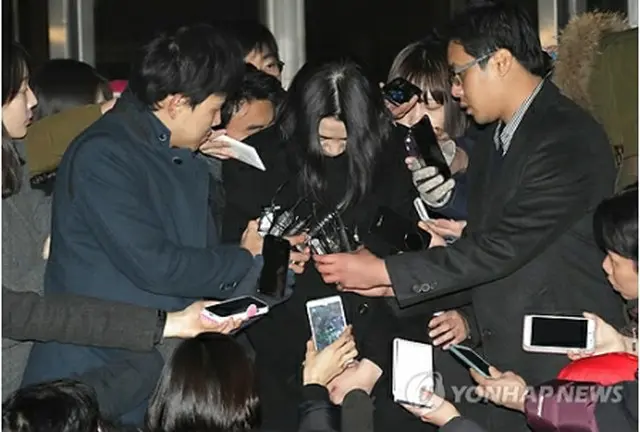 大韓航空前副社長の趙被告＝（聯合ニュース）