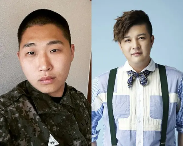 韓国のラッパーSwings（スウィンス）が、軍生活を公開し、シンドン（SUPER JUNIOR）が後輩になったことを明かした。（提供:OSEN）