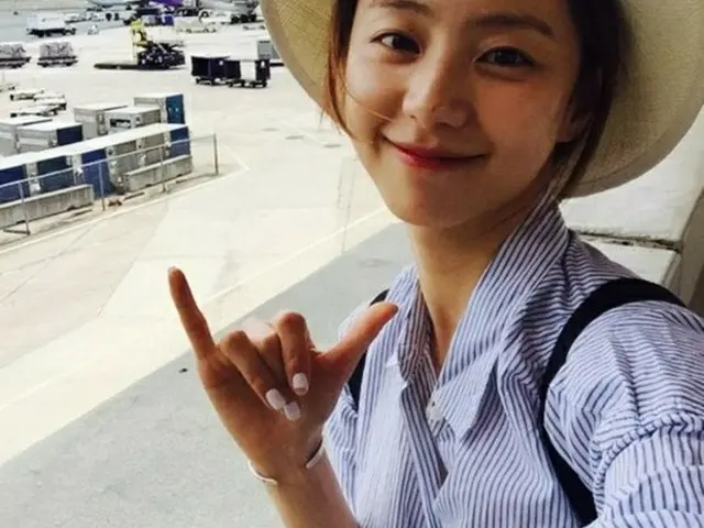 韓国俳優ペ・ヨンジュン（42）との結婚を控える女優パク・スジン（29）が近況を伝えた。（提供:news1）