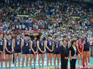 ＜バレーボール＞韓国女子、万里の長城の高さに夢破れる…アジア選手権で準優勝