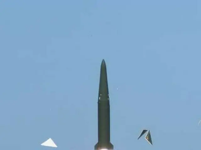 北朝鮮全域を打撃可能な国産の弾道ミサイルが3日、韓国で初めて打ち上げられた。