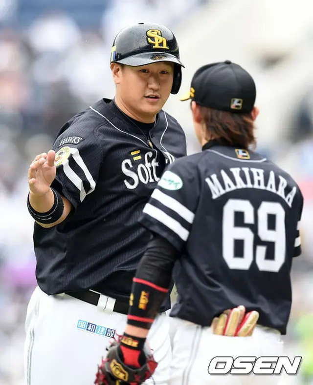 ソフトバンクのイ・デホ（李大浩）が、6試合連続安打で好調ぶりを見せた。（提供:OSEN）