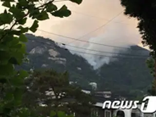 ソウル付近の北漢山で火事…人命被害無し・林野500平米燃える