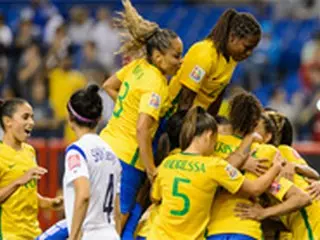 ＜サッカー女子W杯＞韓国、ブラジルに0-2で敗れる…初勝利ならず