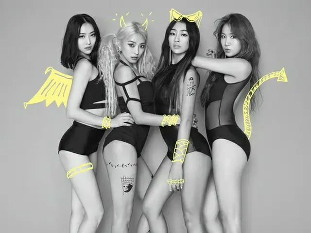 韓国ガールズグループ「SISTAR」が、破格的な衣装のニューアルバム画報を披露した。（提供:news1）