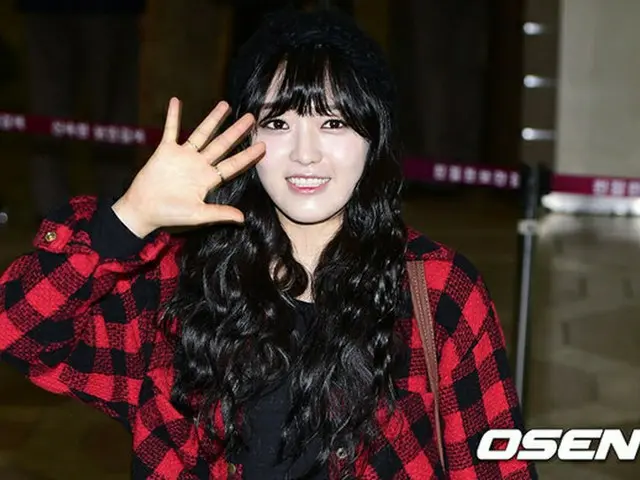 ガールズグループ「AOA」のチャンミ（提供:OSEN）