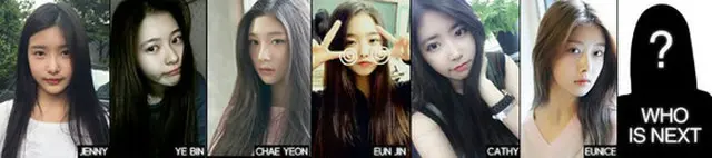 韓国ガールズグループ「T-ARA」の妹分としてデビューを控えるグループが、最終的な確定リストを発表した。（提供:OSEN）