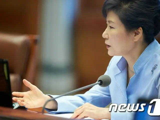 韓国の朴槿恵（パク・クネ）大統領は22日、シェラトン都ホテル東京で開かれた在日韓国大使館主催の日韓国交正常化50周年記念レセプションにメッセージを伝えた。（提供:news1）