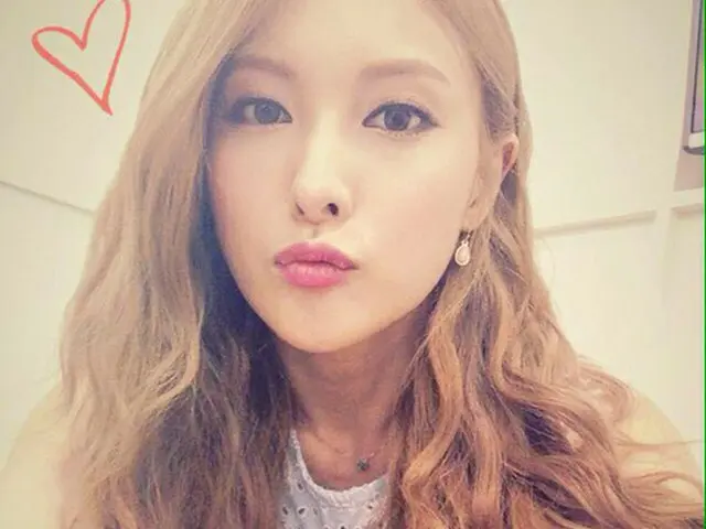 ギュリ（KARA）のTwitterより（提供:OSEN）