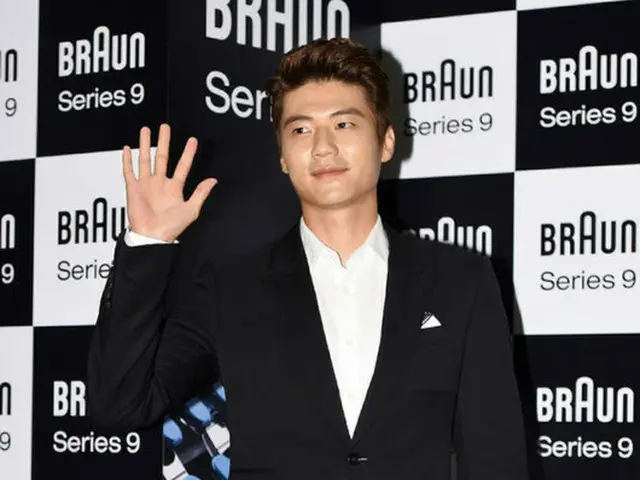 韓国P＆Gの電気シェーバーブランド「Braun」の公式モデルのキ・ソンヨンがシェーバーシリーズ9の国内公式発売を記念するイベントに参加した。（提供:OSEN）