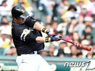 ソフトB・李大浩、4G連続マルチヒットならず…4打数無安打で打率も下落